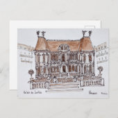 パレドゥジャスコートハウス |ブリタニー・レンヌ ポストカード (正面/裏面)