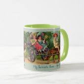 パレビクトリアンードスプリングタイムコーヒーマグ マグカップ (正面右)