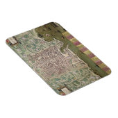 パレルモの地図， 'Civitates Orbis Terrarum'からの'by マグネット (右側)