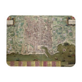 パレルモの地図, 'Civitates Orbis Terrarum'からの'by マグネット (横)