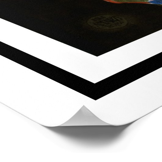 パレルモイタリアヴィンテージスタイルポスター ポスター (角)