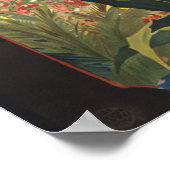 パレルモイタリアヴィンテージドートメントアートポスタープリント ポスター (角)