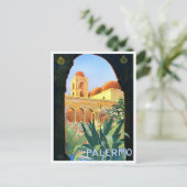 パレルモイタリアヴィンテージ旅行 ポストカード (スタンド正面)