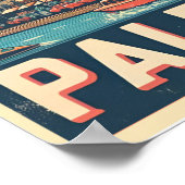 パレルモシチリアイタリアンヴィンテージ土産ギフト ポスター (角)