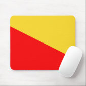 パレルモ市旗イタリアのシンボルシチリアのイタリア マウスパッド (マウス)