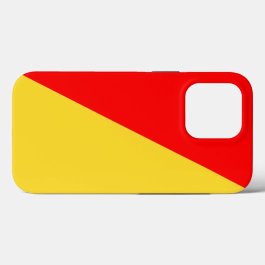 パレルモ市旗イタリアのシンボルシチリアのイタリア Case-Mate iPhoneケース (裏面 (横))