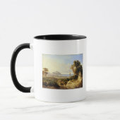 パレルモ1840年の眺め マグカップ (左)