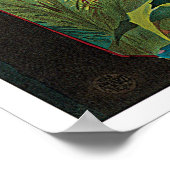 パレルモ、イタリアヴィンテージトラベイタリアンル ポスター (角)