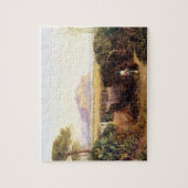 パレルモ、シシリー1847年(キャンバスの油) ジグソーパズル (縦)