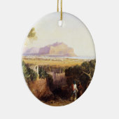 パレルモ、シシリー1847年(キャンバスの油) セラミックオーナメント (右)