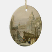 パレルモ、ジョンが刻むシシリーのカテドラル セラミックオーナメント (右)