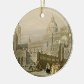 パレルモ、ジョンが刻むシシリーのカテドラル セラミックオーナメント (左)