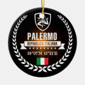 パレルモ セラミックオーナメント (正面)
