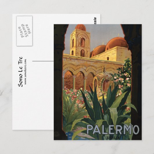 パレルモ ポストカード (正面/裏面)