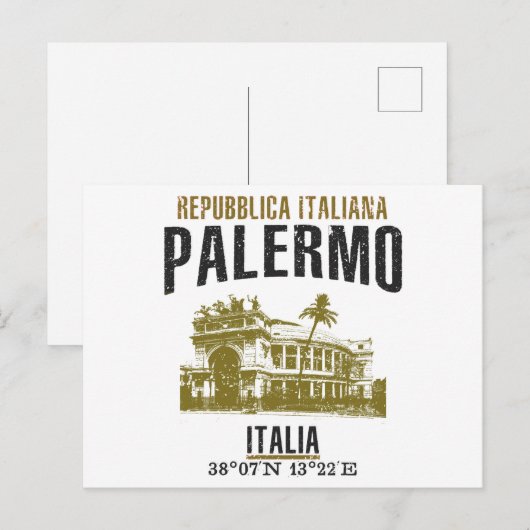 パレルモ ポストカード (正面/裏面)