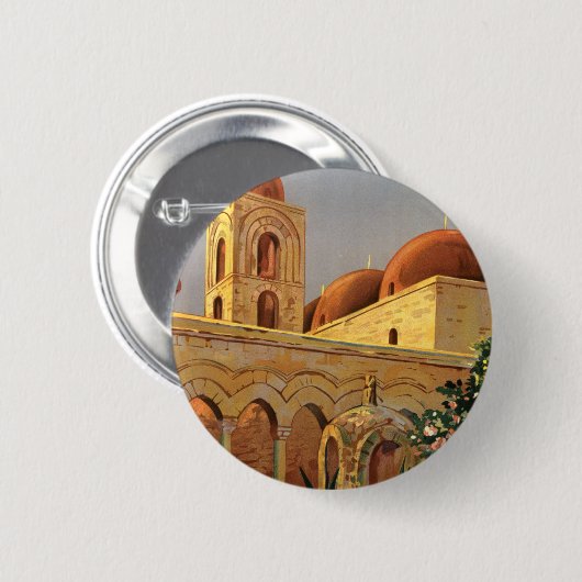 パレルモ 缶バッジ (正面&裏面)