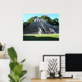 パレンケ寺院の碑文 ポスター (ホームオフィス)