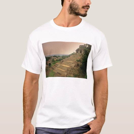 パレンケ, チアパス州, メキシコ, マヤ文明 Tシャツ (正面)