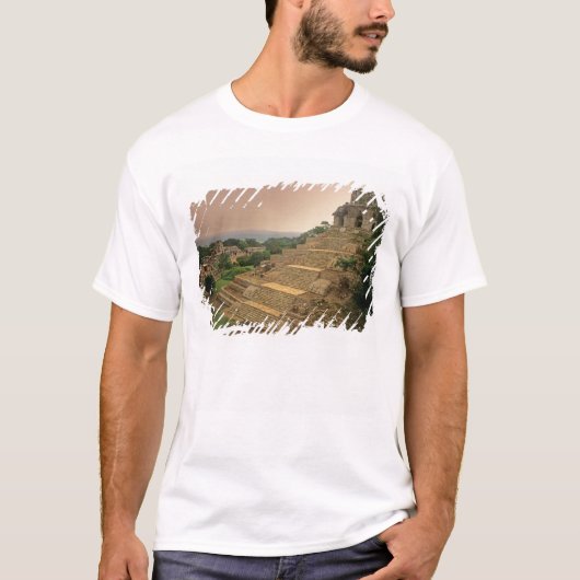 パレンケ, チアパス州, メキシコ, マヤ文明 Tシャツ (正面)