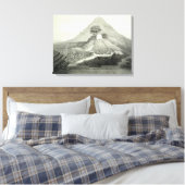 パレン十字寺の絵のような景色 キャンバスプリント (インサイチュ (寝室))