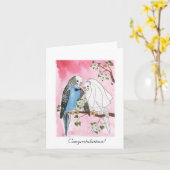 パレーケ結婚ットのカード カード (黄色い花)