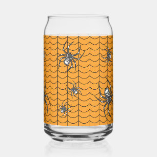 パレードするクモ ガラス缶