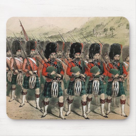 パレードのバグパイプ マウスパッド (正面)