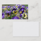 パレードのパンジー 名刺 (正面/裏面)