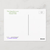 パレードのペリカン ポストカード (裏面)