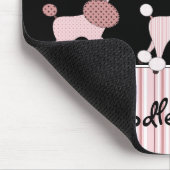 パレードのマウスパッドのピンクのプードル マウスパッド (コーナー)