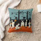 パレードのヴィンテージの早い1900年代ハロウィン"幽霊" クッション (ブランケット)