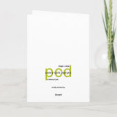 パレードの剣と軍隊の価値観を伝える カード (裏面)