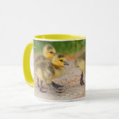 パレードの可愛さ:カナダのガチョウ マグカップ (正面左)