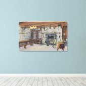 パレードの芝生の眺め キャンバスプリント (インサイチュ (ウッドフロア))