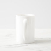 パレードの骨灰磁器のマグの猫 ボーンチャイナマグカップ (裏面)