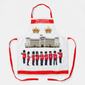 パレードエプロンにカスタム文字の擲弾兵のガード エプロン (正面)