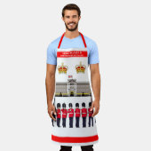 パレードエプロンにカスタム文字の擲弾兵のガード エプロン (着用した状態)