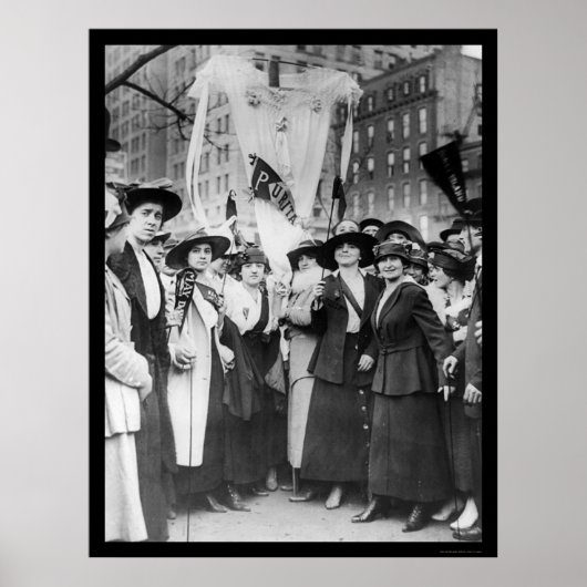 パレードガーメントワーカーNYC 1916 ポスター (正面)