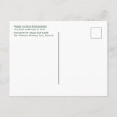 パレードグラウンド、フォートジェファーソン、ドライトルトゥガス ポストカード (裏面)