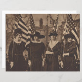 パレードスクラップブックに参戦紙 (正面/裏面)