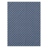 パレードパターンのイルカ テーブルクロス (正面)