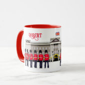 パレードパーソナライズされたの擲弾兵のガード マグカップ (正面左)