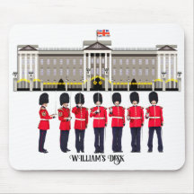 パレードパーソナライズされたマウスマット上のグレナディアガード