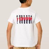 パレードパーソナライズされたTシャツのグレナディエ警備員 Tシャツ (裏面)
