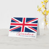 パレードユニオン・ジャックの外を行進する孫 カード (黄色い花)