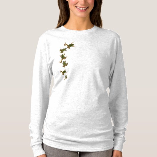 パレード中のカエル Tシャツ (正面)