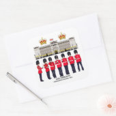 パレード戴冠式の擲弾兵 スクエアシール (封筒)