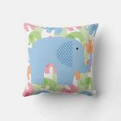 パレード枕の象 クッション (裏面)