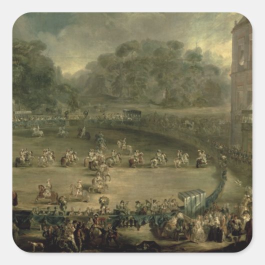 パレード王室の スクエアシール (正面)