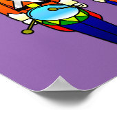 パレード頭が切れるおもちゃ兵士3人 ポスター (角)